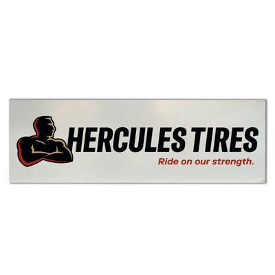 Hercules Metal Outdoor Sign