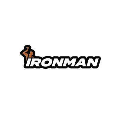 Ironman 4" x 11.5" Decal